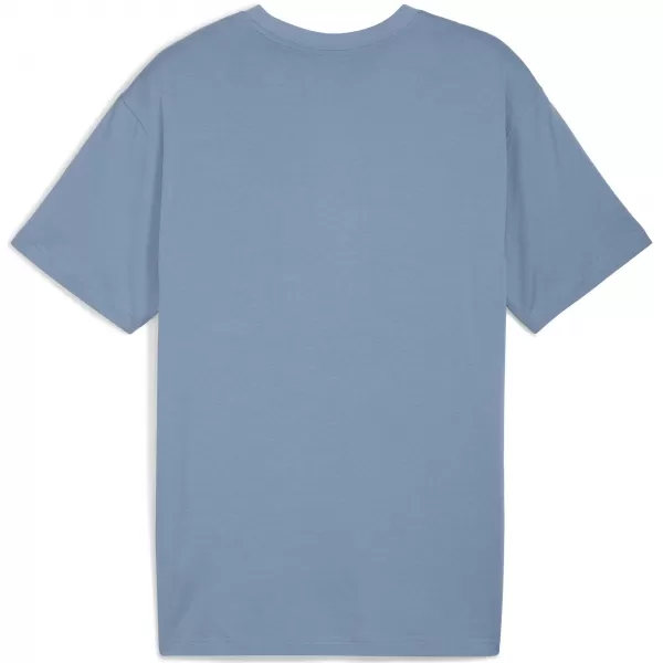  Herren-T-Shirt PUMA GRAPHIC WORLD TOUR TEE 632112-34 KÜHLES BLAU 