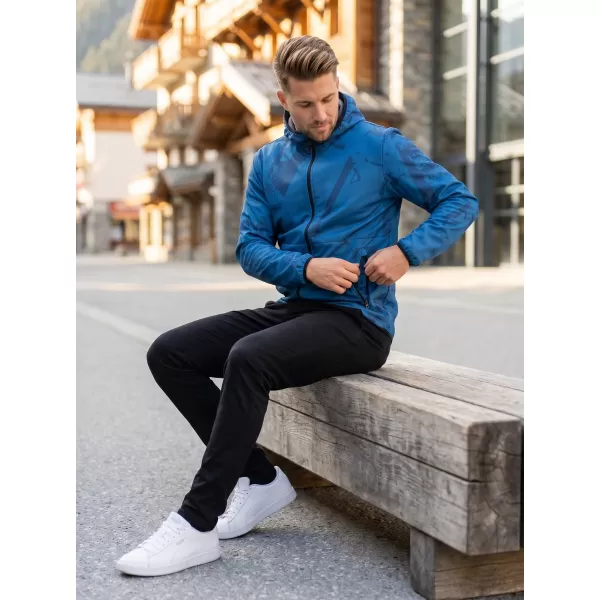  Premium-Softshelljacke für Herren ALTISPORT VOJ/ALM079JACK01 BLAU 