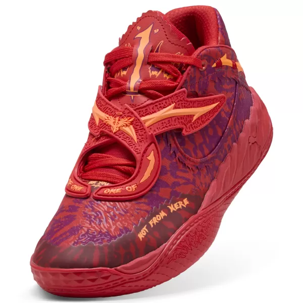  Stiefel PUMA MB.05 CROWD SURF 312132-01 PUMA ROT/MAGENTA GLÄNZT 