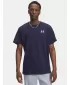 Herren-T-Shirt UNDER ARMOUR UA M LOGO EMB HEAVYWEIGHT SS 1373997-411 BLAU