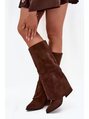 Damenstiefel BOTO ZALIA 38567 BRAUN