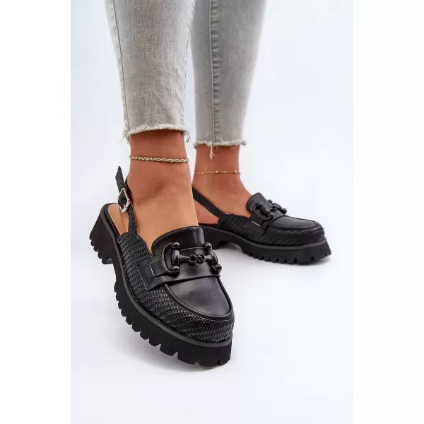 Damensandalen D&A MR38-656 SCHWARZ 