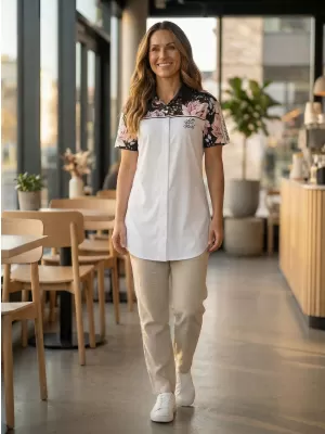 Premium-Shirt für Damen ALTISPORT VOJ/ALW008KOS01 WEIß