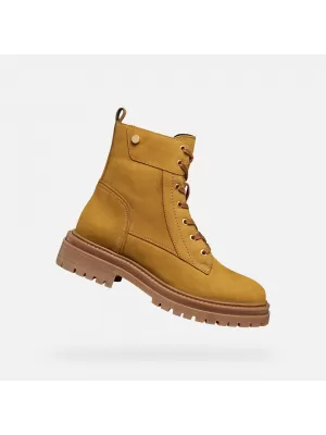 Damen-Stiefeletten GEOX IRIDEA G009240 BERNSTEIN