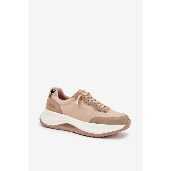  Damen-Sneaker BIG STAR RR274A345 BEIGE Big Star Shoes 