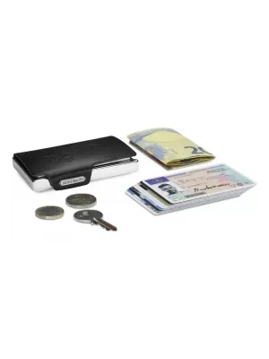Geldbörse MONDRAGHI Silhouette Edelweiss SCHWARZ