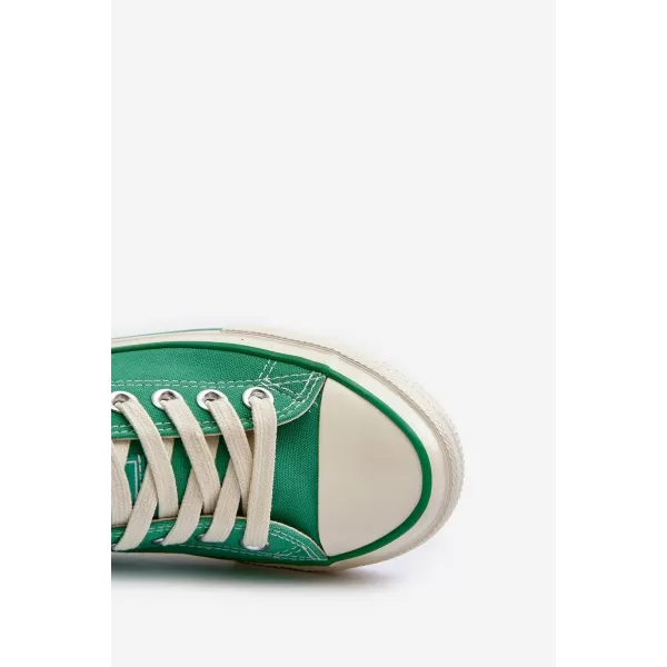  Damen-Sneaker BIG STAR NN274240 GRÜN Big Star Shoes 