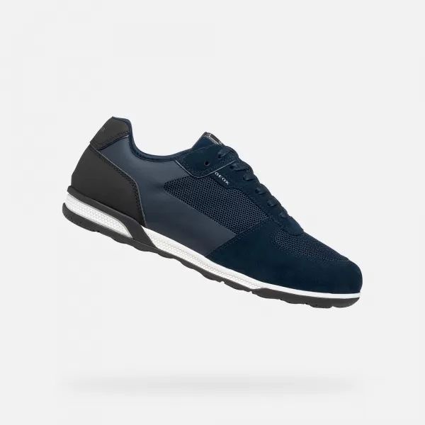  Herren-Sneaker GEOX SPHERICA ACTIF X3 G014609 DUNKELBLAU 