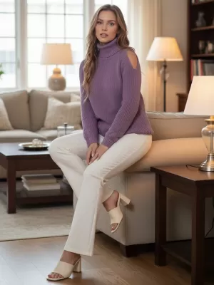 Damenpullover DSTREET MY2409 LILA