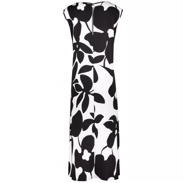  Kleid ALTISPORT HELAINE WEIß/SCHWARZ 