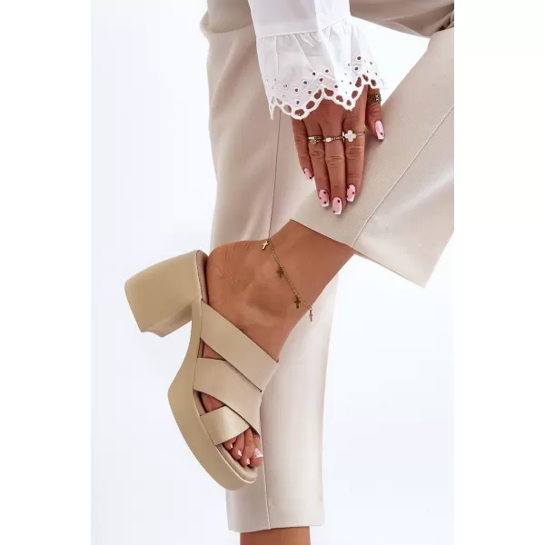  Damen-Flip-Flops ZAZOO 40373 BEIGE 