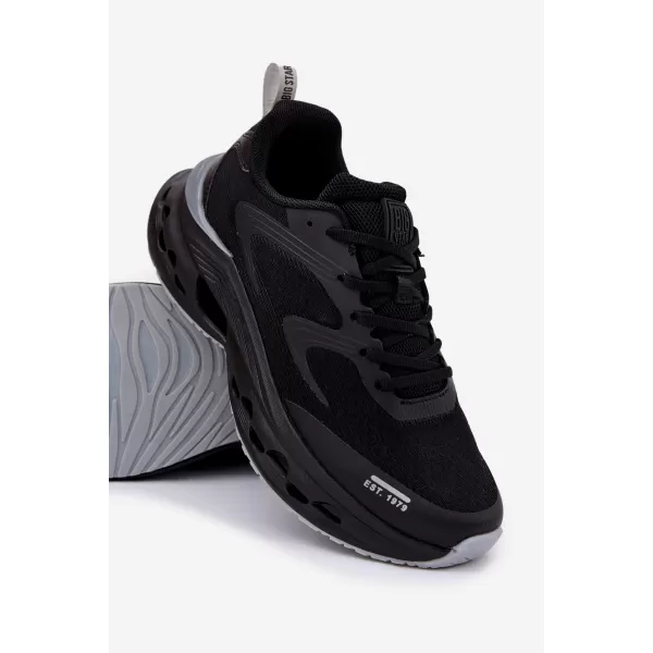  Herrenschuhe BIG STAR RR174022 SCHWARZ Big Star Shoes 
