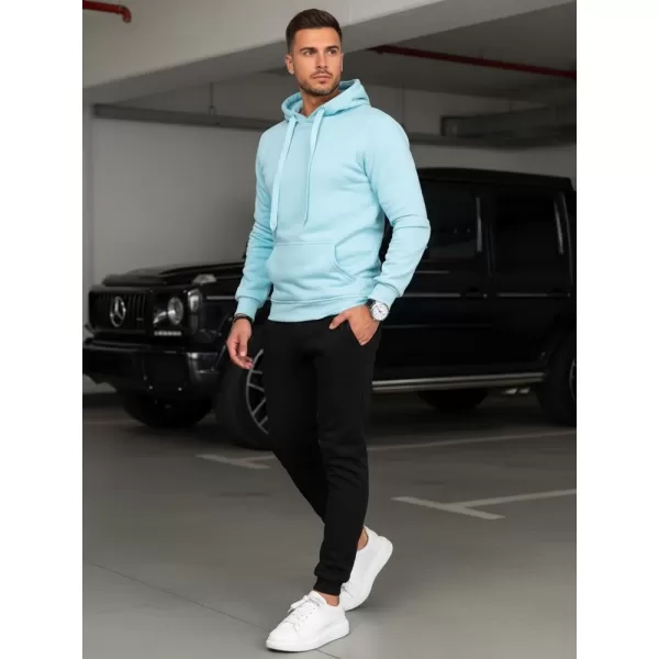  Herren-Set DSTREET AX0650 HELLBLAU/SCHWARZ 