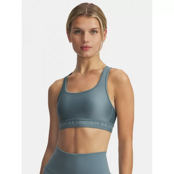  Damen-BH UNDER ARMOUR CROSSBACK MID BRA 1361034-587 BLAU 