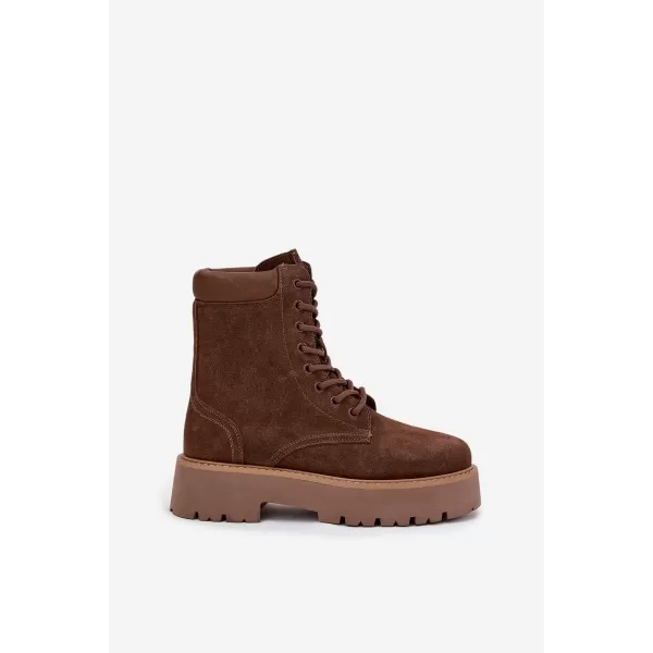  Damenschuhe BIG STAR SS274792 BRAUN/BEIGE Big Star Shoes 