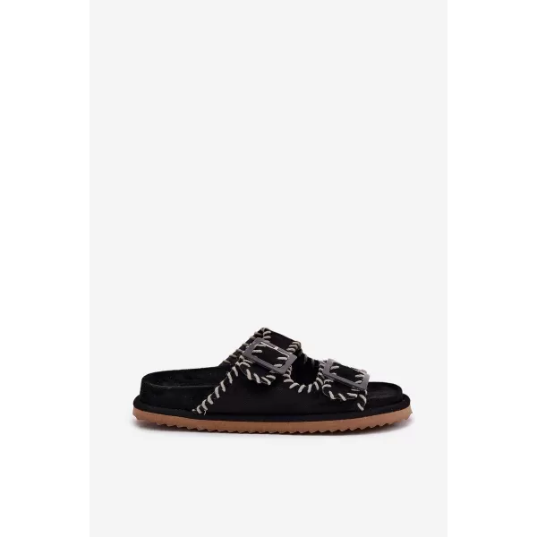 Damenhausschuhe BOTO VISLEY 37423 SCHWARZ 