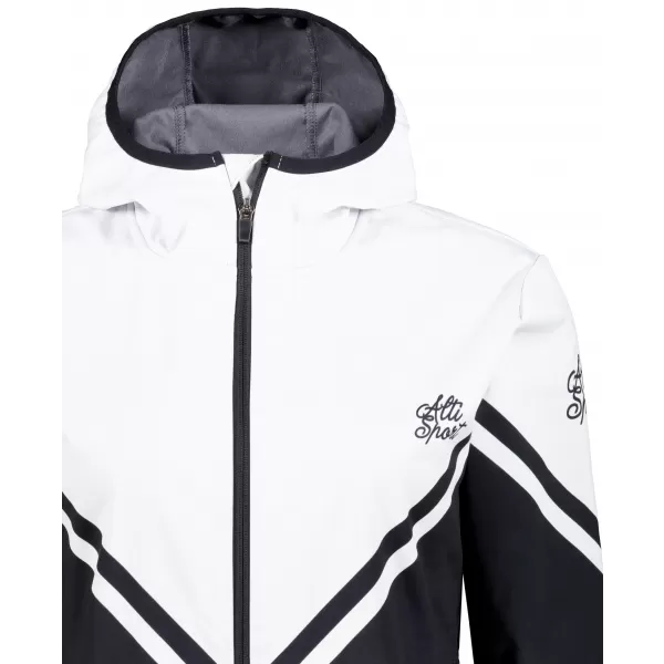  Premium-Softshelljacke für Damen ALTISPORT VOJ/ALW101JACK01 SCHWARZ UND WEIß 