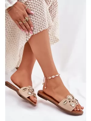 Damenhausschuhe BOTO NALOTHIEL 37789 BEIGE