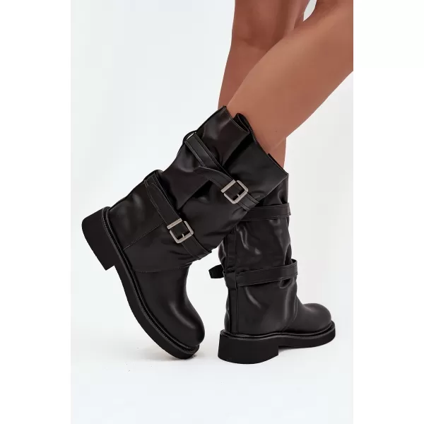  Damenstiefel BOTO HALVESSA 39588 SCHWARZ 