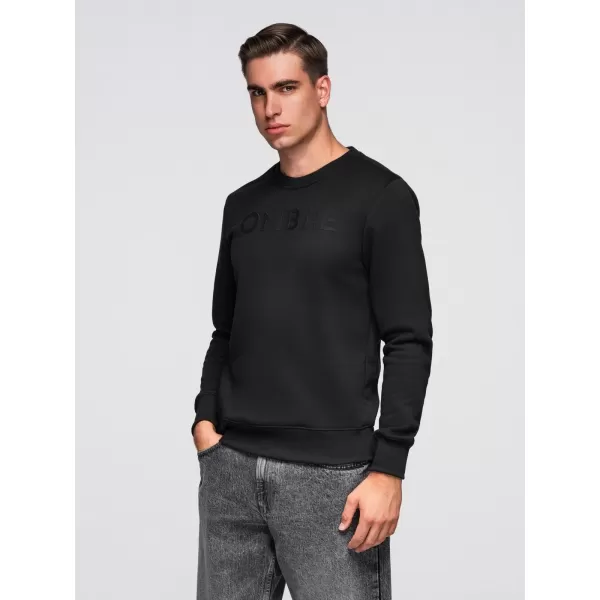  Herren-Sweatshirt OMBRE B1711 SCHWARZ 