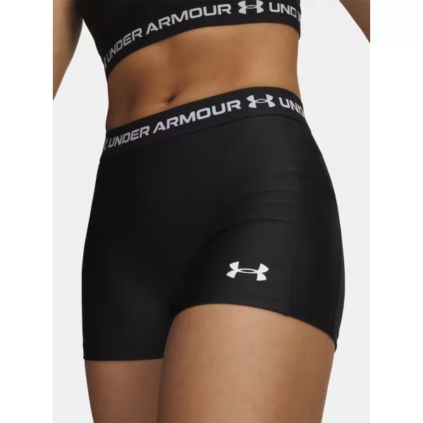  Damenshorts HEATGEAR SHORTY 6010725-008 SCHWARZ Under Armour 