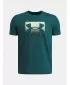 T-Shirt für Jungen UNDER ARMOUR B BOXED SPORTS UPDATE SS 1388672-338 GRÜN