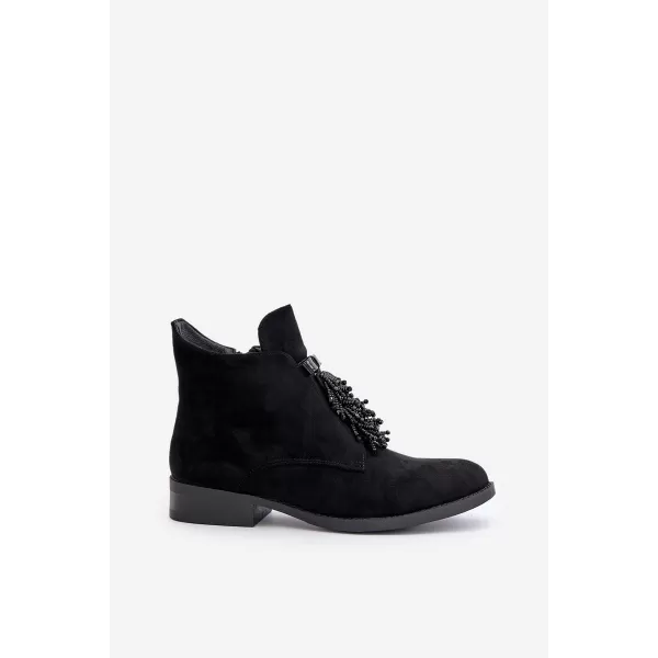  Damenschuhe S.BARSKI HY42-715 SCHWARZ 