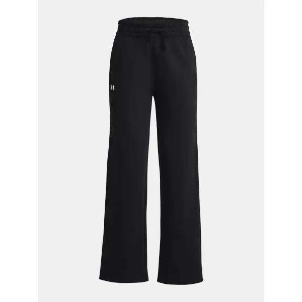  Sporthose für Damen UNDER ARMOUR RIVAL FLC STRAIGHT PANT 1381847-001 SCHWARZ 