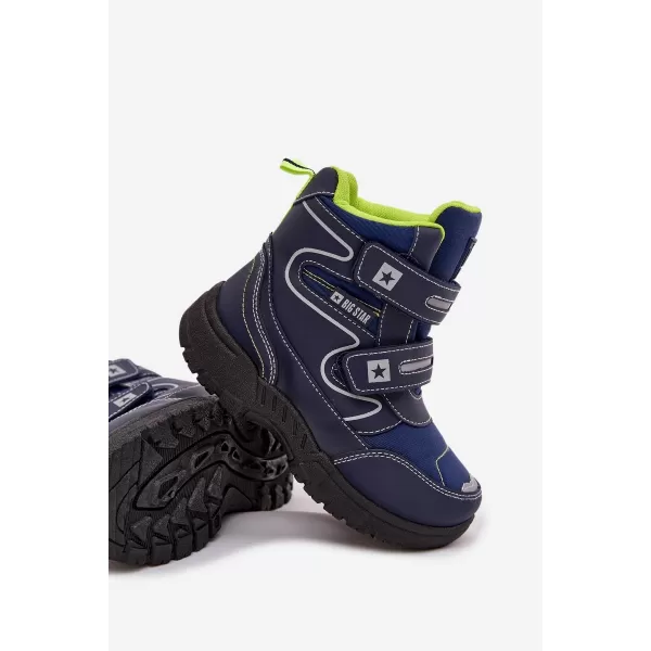  Kinder-Schneestiefel BIG STAR OO374048 BLAU Big Star Shoes 