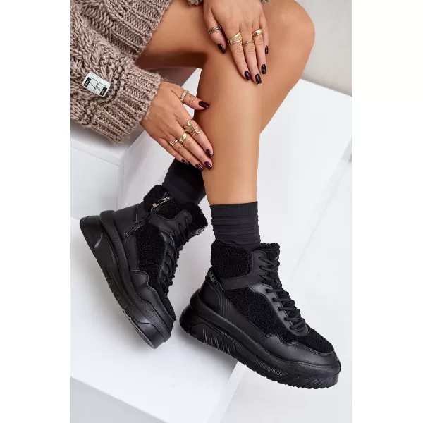  Damen-Sneaker LEE COOPER LCJ-24-47-3145 SCHWARZ 