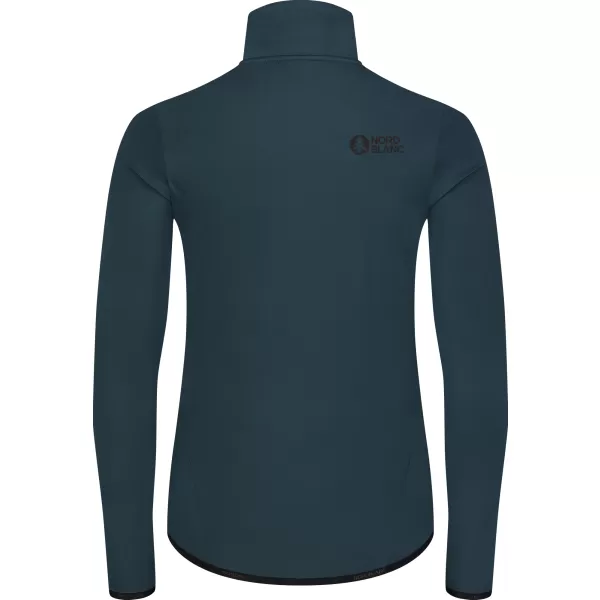  Powerfleece-Sweatshirt für Damen NORDBLANC SEDGE NBWFL8291 BLAUGRÜN 