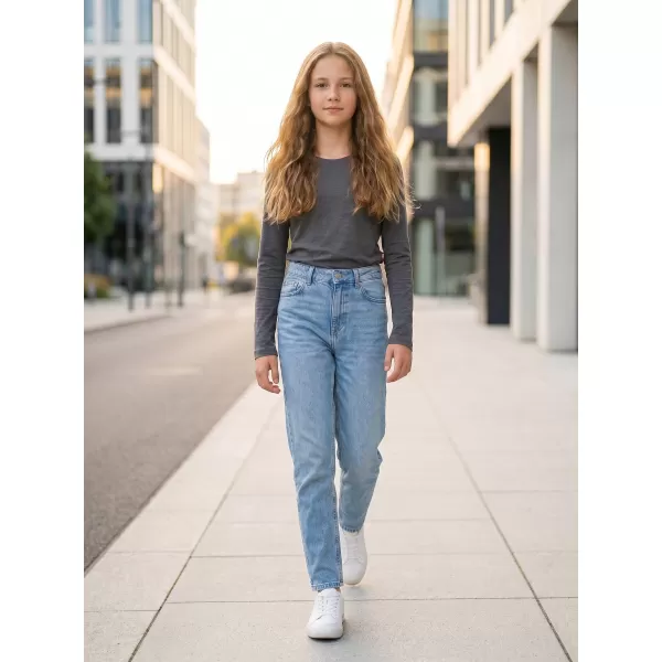  Mädchen-T-Shirt mit langen Ärmeln SAM 73 GT 509 SCHWARZ 