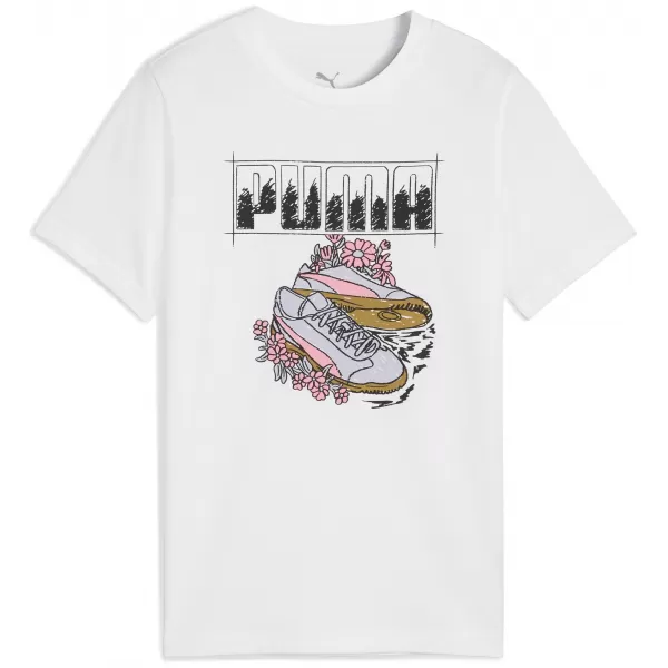  Kinder-T-Shirt PUMA GRAPHIC TEE 688496-02 PUMA WEIß 
