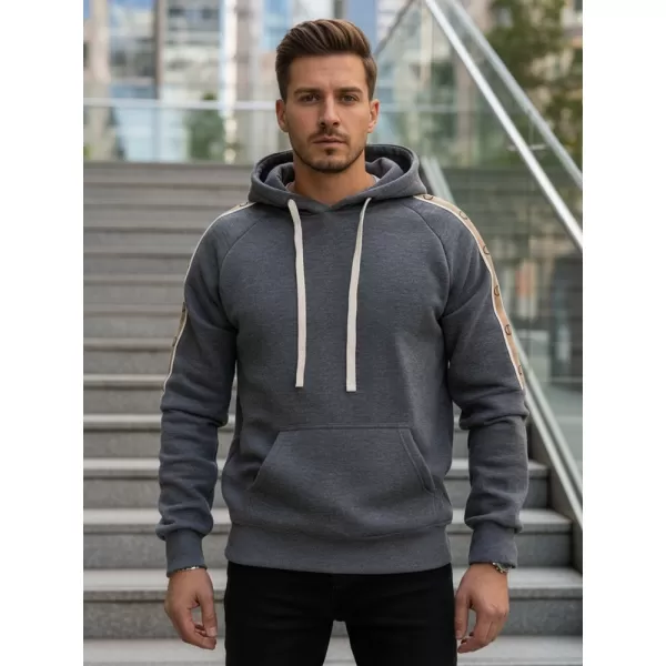  Herren-Sweatshirt DSTREET BX5945 GRAU 