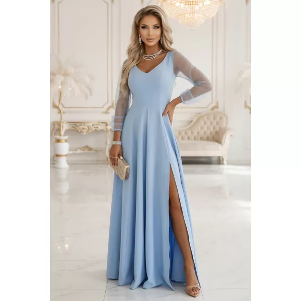  Kleid NUMOCO 640-5 HELLBLAU 