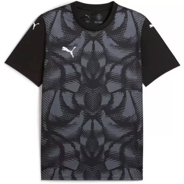 Funktions-T-Shirt für Herren PUMA TEAMULTIMATE JERSEY 706280-03 PUMA SCHWARZ/PUMA WEIß 
