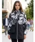 Damenjacke KIXMI ZIANA SCHWARZ/WEIß