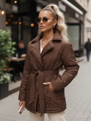 Damenjacke DSTREET TY5586 BRAUN