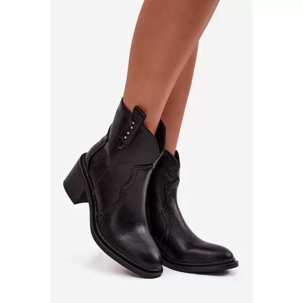  Damenschuhe mit Absatz BOTO IVERLY 40565 SCHWARZ 