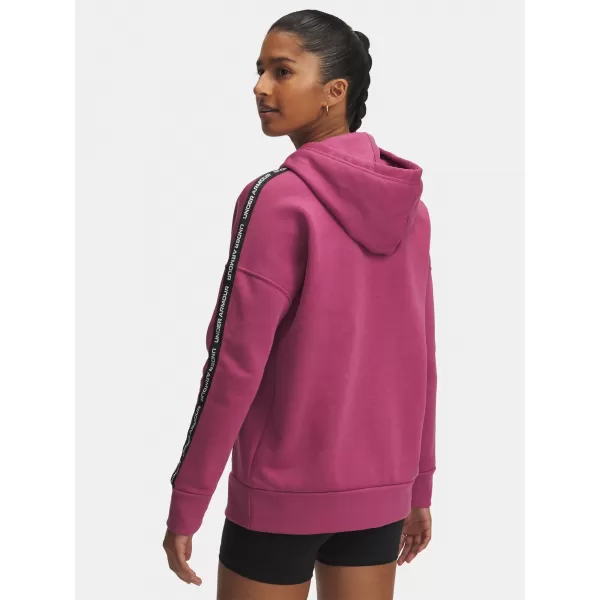  Damen-Sweatshirt UNDER ARMOUR ICON FLEECE TAPED HDY 6003708-659 ROT 
