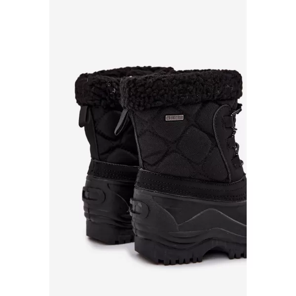  Kinder-Schneestiefel BIG STAR OO374073 SCHWARZ Big Star Shoes 