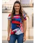 Premium-T-Shirt für Damen ALTISPORT VOJ/ALW036HR/TR01 STREIFEN