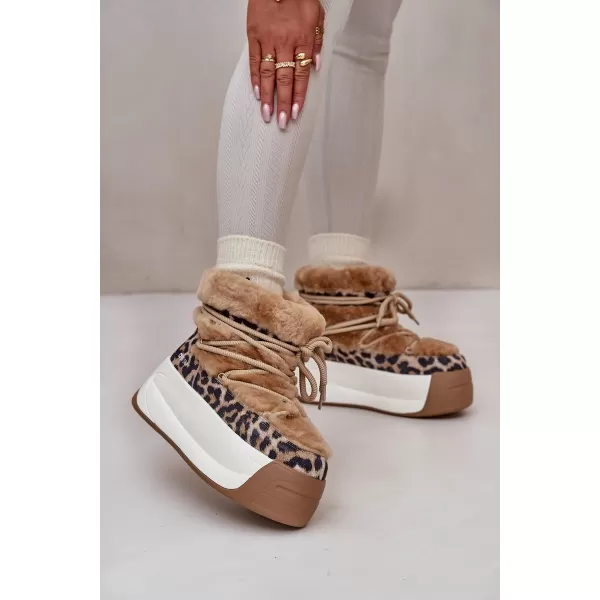  Damenschuhe BIG STAR OO274A207 BRAUN/BEIGE Big Star Shoes 
