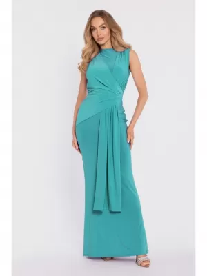 Kleid MOE M913 TÜRKIS