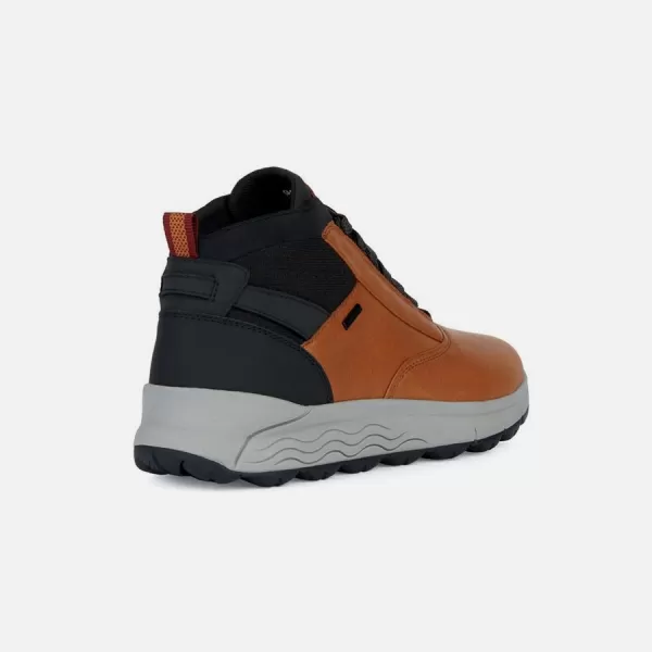  Herren-Stiefeletten GEOX SPHERICA 4X4 B ABX G011668 BRAUN 