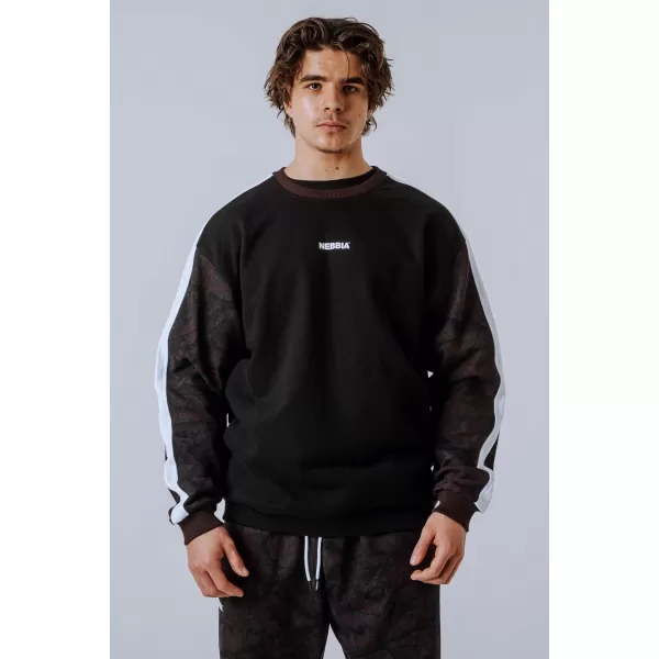 Kapuzenpullover mit entspannter Passform POWER 903 DARK BROWN CAMO Nebbia 