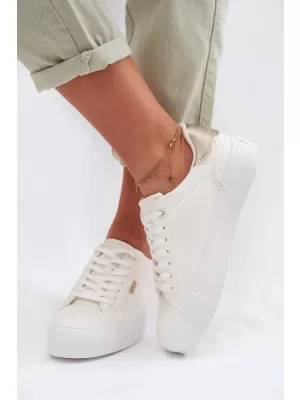 Damenschuhe BIG STAR TT274805 WEISS Big Star Shoes