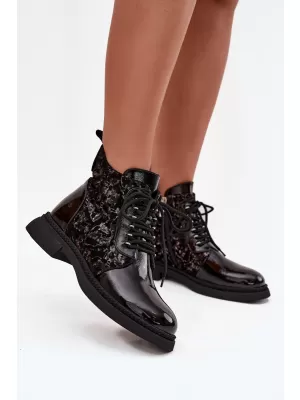 Damenschuhe D&A CR52-613 SCHWARZ
