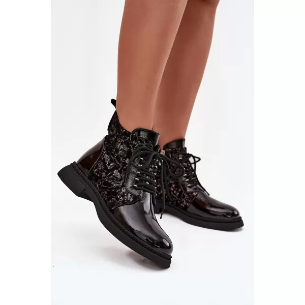  Damenschuhe D&A CR52-613 SCHWARZ 