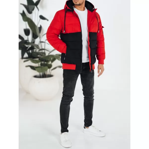  Herrenjacke DSTREET TX5100 SCHWARZ/ROT 